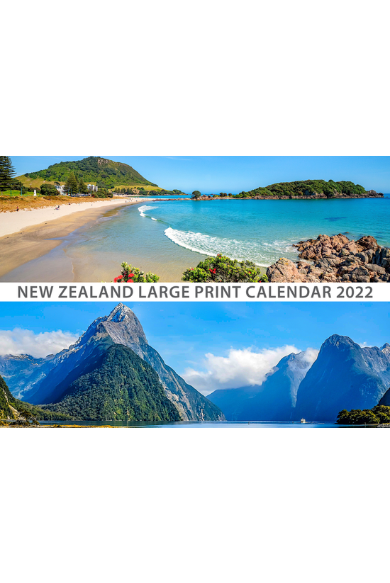 2022 Wall Calendar New Zealand...