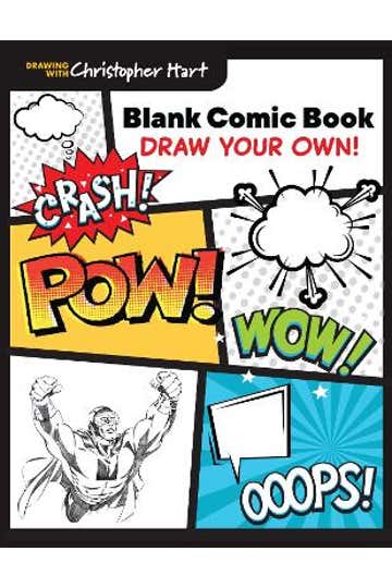 Blank Comic Book, Set of 2, Create Your Own Comics and Cartoons with 5  Comic Templates, Blank Books for Kids, Creative Gift Idea