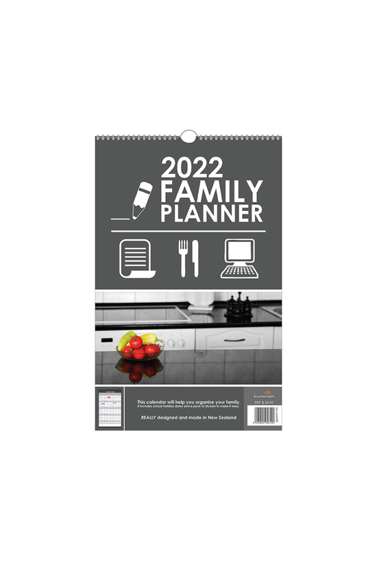 2022 Wall Calendar Family Plan...